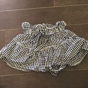 Gingham shorts